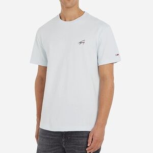 Tommy Hilfiger light blue embroidery size XL men’s cotton t-shirt